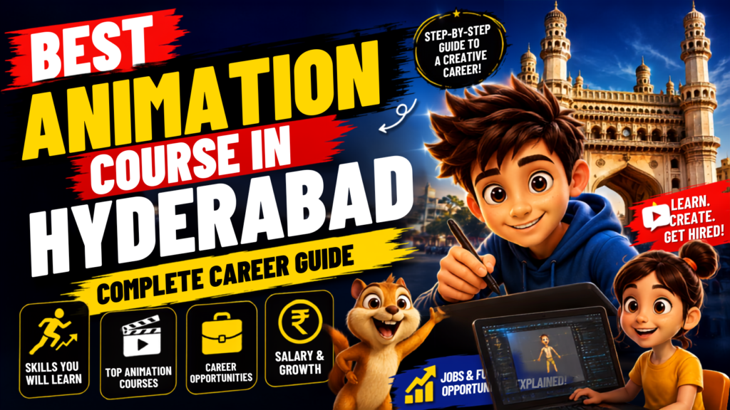 Best animation course in Hyderabad complete career guide